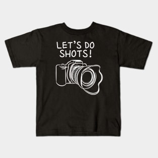 photographer Kids T-Shirt